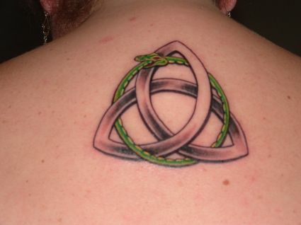 Celtic Knot And Dragon Tattoo